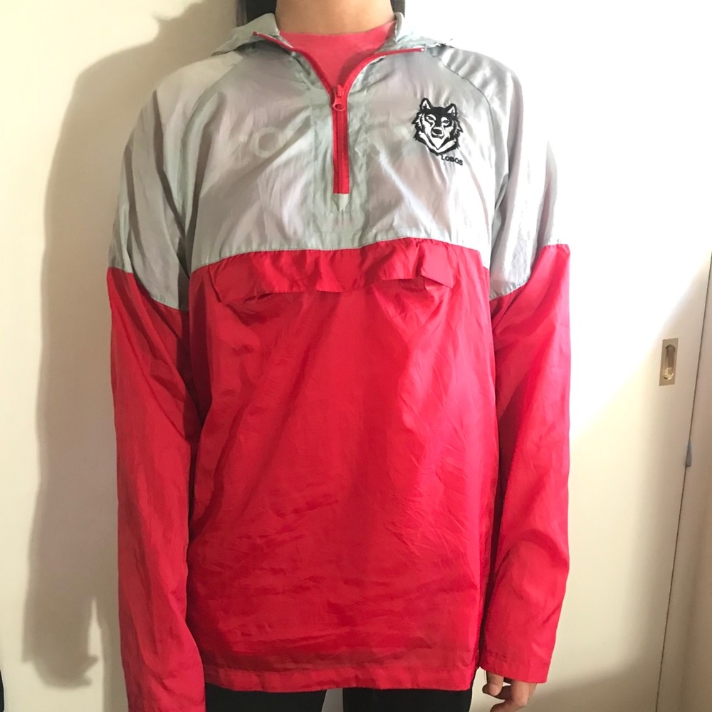 Vintage 1/4 zip windbreaker
